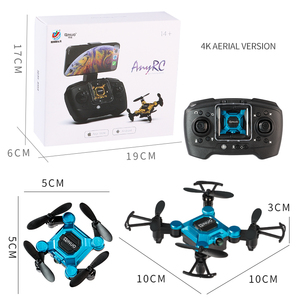 Hot bán nhỏ RC Đồ chơi túi vali mini Drone với 4K Video Camera 5 gam Wifi và GPS dài khoảng cách theo tôi cho trẻ em - Product Image 6