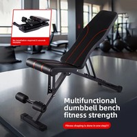 Chaise d'entraînement de gymnastique multifonctionnelle de haute qualité chaise de gymnastique à domicile réglable pliante chaise d'équipement de Fitness d'haltérophilie