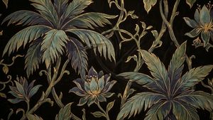 Exotic Blooming Pineapple Botanical Window <b>Curtains</b> Dense Floral Panel 70% Light Blocking Elegant Decorative Drapes - Product Image 5