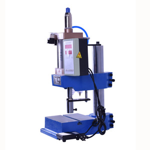 Petite presse pneumatique à colonne unique 110/220V, machine à estamper, force réglable 120KG, machines à poinçonner - Product Image 4