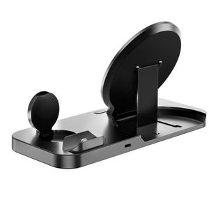 Station de charge sans fil Pad Fast Charging Stand pour iPhone <span class=keywords><strong>XS</strong></span> 11 11PRO 11PRO <span class=keywords><strong>MAX</strong></span> pour <span class=keywords><strong>Airpods</strong></span> IWatch Universal Mobile Phone Hol - Product Image 2