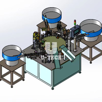 Boho 2021 U TECH — couvercle bouteille de fermeture pliable, 2 parties, haute vitesse, Machine à assembler