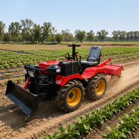 Tracteur agricole multifonctionnel 25 CV/35 CV, modèle 2026, avec 5 outils – Ventes flash