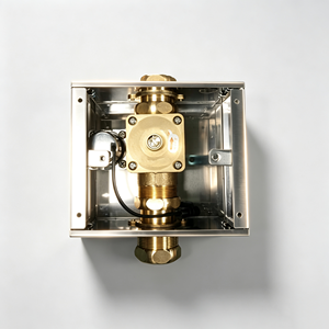 Válvula de Descarga Automática para Inodoro con Sensor Dual Sin Contacto, Botón Electrónico, Ahorro de Agua Ecológico, Acero Inoxidable, para Hotel - Product Image 2