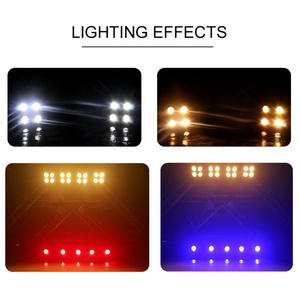 AICPOSE - Luz Cegadora LED COB DMX512 de 4 Ojos y 400 W, Resistente al Agua IP65 - Product Image 6