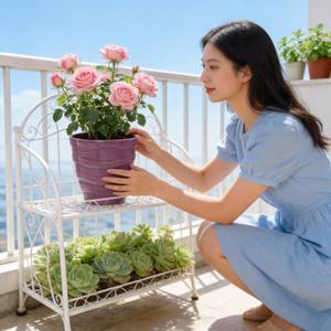 Yuchen Moderne En Gros Pépinière <span class=keywords><strong>Jardin</strong></span> En Céramique Petite Taille Écologique Durable Pots De Fleurs Propagateur Kits Centre Commercial Maison - Product Image 5