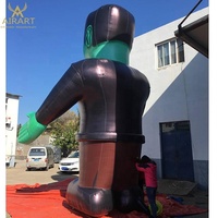 Ballon gonflable géant de mascotte de dessin animé Frankenstein pour décoration d'Halloween