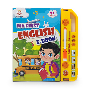 Giocattoli di libri di lettura per bambini E-Book per bambini imparano <span class=keywords><strong>a</strong></span> parlare inglese per ragazzi E ragazze <span class=keywords><strong>libro</strong></span> sonoro per bambini