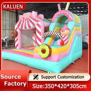 Sản Phẩm Mới Nổ Bền Ngoài Trời <span class=keywords><strong>Inflatable</strong></span> Lâu Đài Trượt Với Giá Cả Cạnh Tranh Trẻ Em Chơi Đồ Chơi Cho Ngoài Trời Trampoline Công Viên - Product Image 2