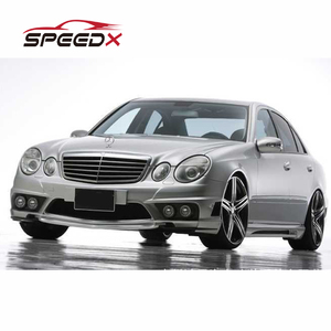 Para <span class=keywords><strong>Mercedes</strong></span> W211 Clase <span class=keywords><strong>E</strong></span> Upgrade E63 Wald Body Kit W211 Wald Parachoques delantero Parachoques trasero Side Skirt Body Kit - Product Image 3