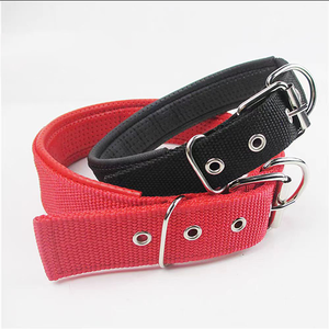 1 inch <strong>nylon</strong> adjustable Red Black <strong>collar</strong> meaning space <strong>collar</strong> <strong>dog</strong> led vest new solid long purse strap <strong>dog</strong> <strong>collar</strong> - Product Image 1