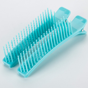 Pince à cheveux double couche avec dents, outil professionnel de salon pour le coiffage, la permanente et la coloration - Product Image 2