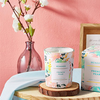 Benutzer definierte Formen Duft farben Luxus Home Decor Soja Wachs Private Label Aroma therapie Duft kerzen Glas
