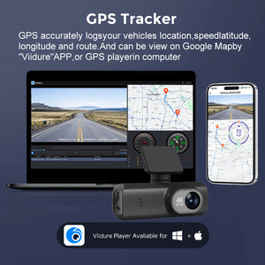 Cámara para Auto V22 Modelo 4K+1080P con Doble Lente, Grabadora de Video DVR Delantera y Trasera con Wifi Inalámbrico 4K - Product Image 4
