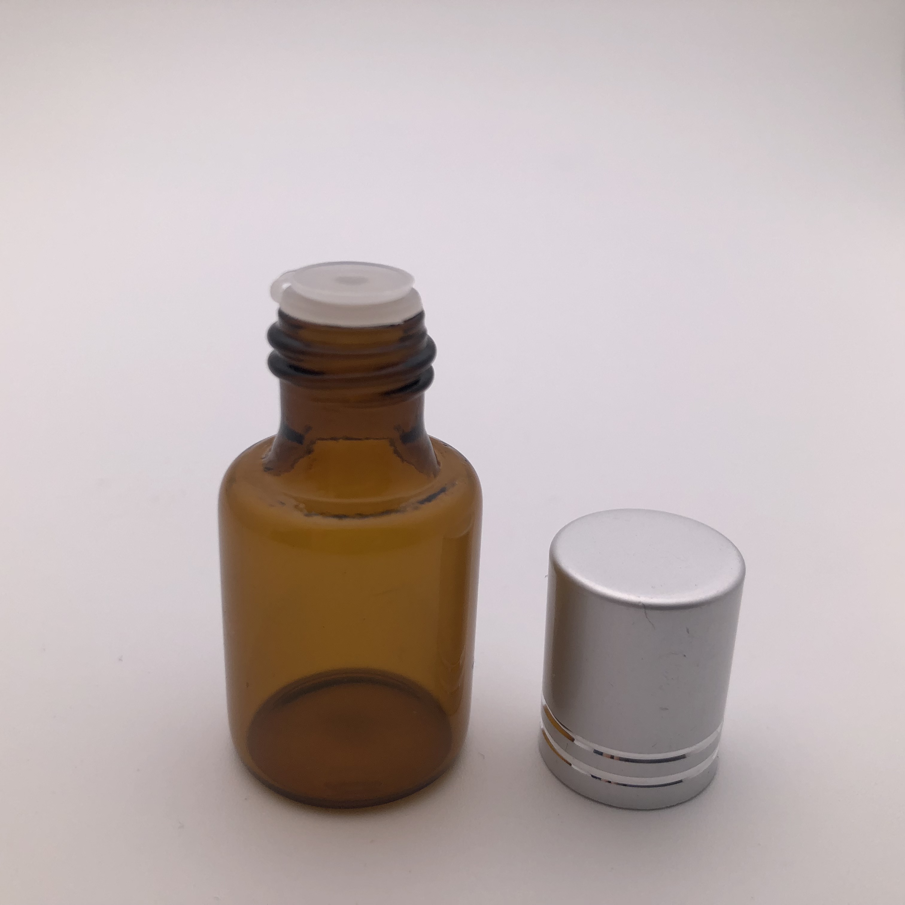 Amber Serum Mini Glass Vials With Gold Lids 5ml 10ml 20ml
