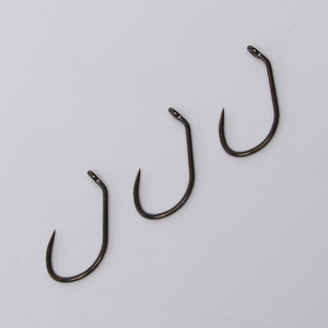 Anzuelos de pesca al por mayor sin púas de acero de alto carbono para atado de moscas Streamer y Stonefly, ultra afilados Wooly Bugger para pesca en agua salada - Product Image 2