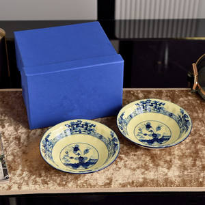 Nouveau modèle de bol à salade en céramique européenne écologique de 5,75 pouces, service de vaisselle pour la maison et les fêtes - Product Image 4