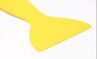 Grattoir en plastique ABS jaune économique, pour fenêtres de voitures, offre spéciale