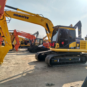 Excavadora usada Komatsu pc160 de Japón de larga duración, excavadora de segunda mano EPA CE de 16 toneladas, 160-8, en stock - Product Image 3