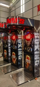 Máquina de Boxeo Arcade, Medidor de Fuerza de Puñetazo, Equipo de Juego Operado con Monedas, Máquina de Boxeo Electrónica para Centros de Entretenimiento y Comercios - Product Image 6