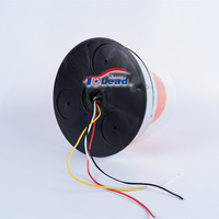 Hoc hinten sive Doppel abdeckungen LED-Not-Rotations warnleuchte Hoch leistungs gesponnener Aluminium fuß Hohe Kuppel Xenon-Blitz lampe
