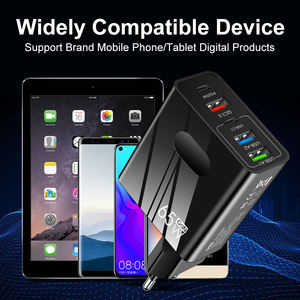 65W USB <span class=keywords><strong>Chargeur</strong></span> Charge Rapide 3.0 PD Muti Plugs Type C Charge Rapide Adaptateur Mural pour iPhone Samsung Xiaomi <span class=keywords><strong>Huawei</strong></span> <span class=keywords><strong>Chargeur</strong></span> de Téléphone - Product Image 6