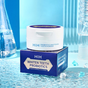 Probiotics Brightening Whitening Tooth Powder <b>Box</b> Home Use Cleaning & Stain <b>Removal</b> Mint Flavor Fresh - Product Image 1