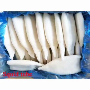 Tubo di Calamaro Congelato IQF Senza Pelle Pulito U5 U7 U10 Disponibile in Bulk Personalizzabile - Product Image 2