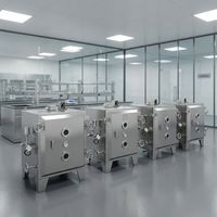 Appareil de séchage sous vide pulsé de qualité alimentaire SUS316L avec protection à l'azote, écoénergétique, OEM pour le secteur médical, cosmétique et alimentaire