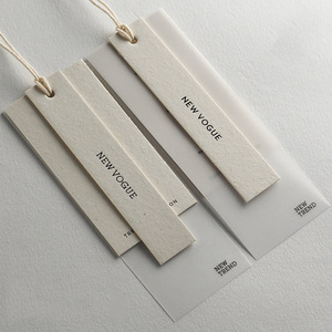 Wholesale Custom Sustainable <strong>RFID</strong> Woven Hang Tags Fabric Foldover <strong>for</strong> <strong>Jewellery</strong> Garments Paper Ceramic Gifts Beanie Own Logo - Product Image 3