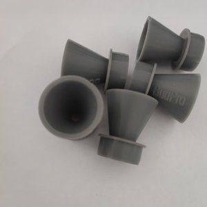 Nhà máy tùy chỉnh đúc OEM Silicone cao su vòi phun, biểu tượng tùy chỉnh - Product Image 1