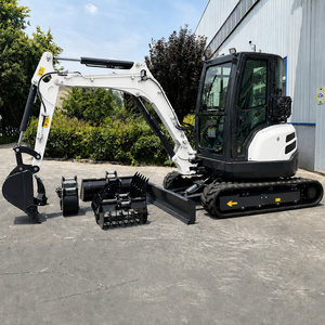 Mini Excavadora con Motor Euro 5 de 1.6 Toneladas/2 Toneladas, Micro Excavadora Diesel, Mini Excavadora Agrícola Pequeña en Venta, Envío Gratis - Product Image 2