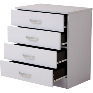 Modern Design <strong>3</strong> <strong>Piece</strong> Wood Bedroom Furniture <strong>Set</strong> - <strong>Wardrobe</strong> Chest of Drawer and Bedside Table - Product Image 4