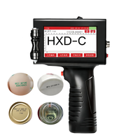 Impresora de Inyección de Tinta Portátil de 600DPI, Impresora Térmica de Alta Velocidad con Tinta Multicolor para Impresión de Códigos QR, Códigos de Barras y Fechas