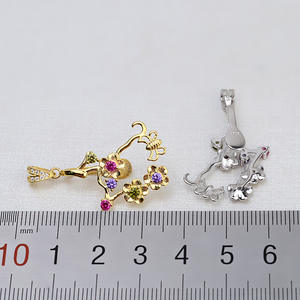 Colgante de Perla Barroca de Plata 925 Hecho a Mano, Accesorio para Mujer, Soporte Vacío de Forma Especial, Collar DIY Compatible con Modelo Wenchi - Product Image 3