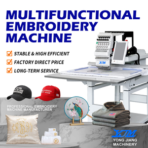 Máquina de Bordar Computarizada de Alta Calidad de 1 Cabezal, Área de Bordado Grande de 600*400mm para Camisetas y Gorras Planas - Product Image 2