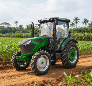 Fournisseur en gros certifié ISO, tracteur robuste 4x4 pour vergers, jardins et serres, avec moteur diesel haute performance 50 CV et boîte de vitesses - Product Image 1