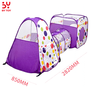 Imite — <span class=keywords><strong>maison</strong></span> de Camping 3 en 1, <span class=keywords><strong>maison</strong></span> de sport Portable pour enfants, jouets avec <span class=keywords><strong>Tunnel</strong></span>, tente - Product Image 1