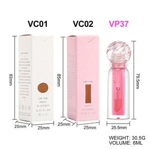 Brillo Labial Vegano con Color de Frutas, Personalizado, Bajo MOQ, Etiqueta Privada, Productos de Salud y Belleza - Product Image 6