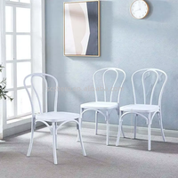 Chaise de mariage en plastique durable, chaise d'activité de luxe en bambou blanc, pour hôtels, traiteurs, mariages, utilisation extérieure