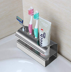 Accessori Organizer slot per cartoni animati supporto per dentifricio supporto per spazzolino da denti per bambini in <span class=keywords><strong>acciaio</strong></span> inossidabile - Product Image 4