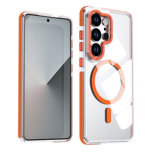 Coque de téléphone pour Galaxy S26, résistante aux chutes, transparente, magnétique, avec revêtement anti-jaunissement, compatible avec la charge sans fil - Product Image 2