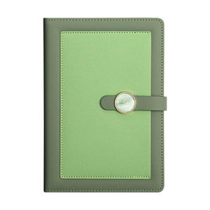 Carnet A5 en Cuir Élégant, Coffret Cadeau d'Affaires, Impression Numérique Personnalisée, Reliure Filée, Intérieur en Papier Daolin - Product Image 1