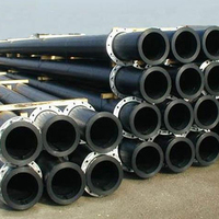 Tuyaux PE de grande taille DN560 DN630 DN710 DN800 DN1000 1200mm en PEHD pour l'alimentation en eau et le dragage, prix usine