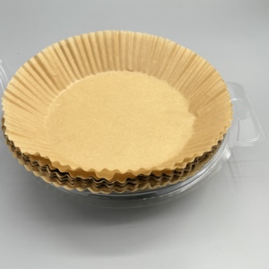 Papier sulfurisé double face en silicone pour friteuse à air, résistant à la chaleur, antiadhésif, résistant à la graisse, 36-42 g/m², pour friture à l'air, rôtissage, cuisson - Product Image 5