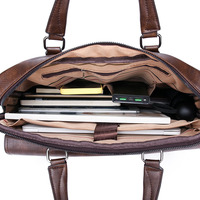 Sac à main de style coréen en cuir PU pour hommes, porte-documents à bandoulière unique, grande capacité, sac pour ordinateur portable, sac d'affaires pour hommes