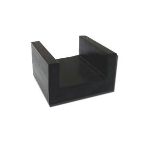 EPDM U-Shaped Floating Floor Vibration Isolation Bracket, Acoustic Shock Absorber Clip for Studio Vibration Decoupling - Product Image 2
