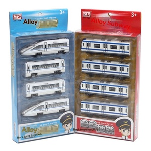 Set <span class=keywords><strong>di</strong></span> Auto in Metallo, Modellini Tascabili <span class=keywords><strong>di</strong></span> Autobus, Treni, Metropolitana e Treni ad Alta Velocità con Connessione Magnetica, <span class=keywords><strong>Scala</strong></span> 1:32 - Product Image 3