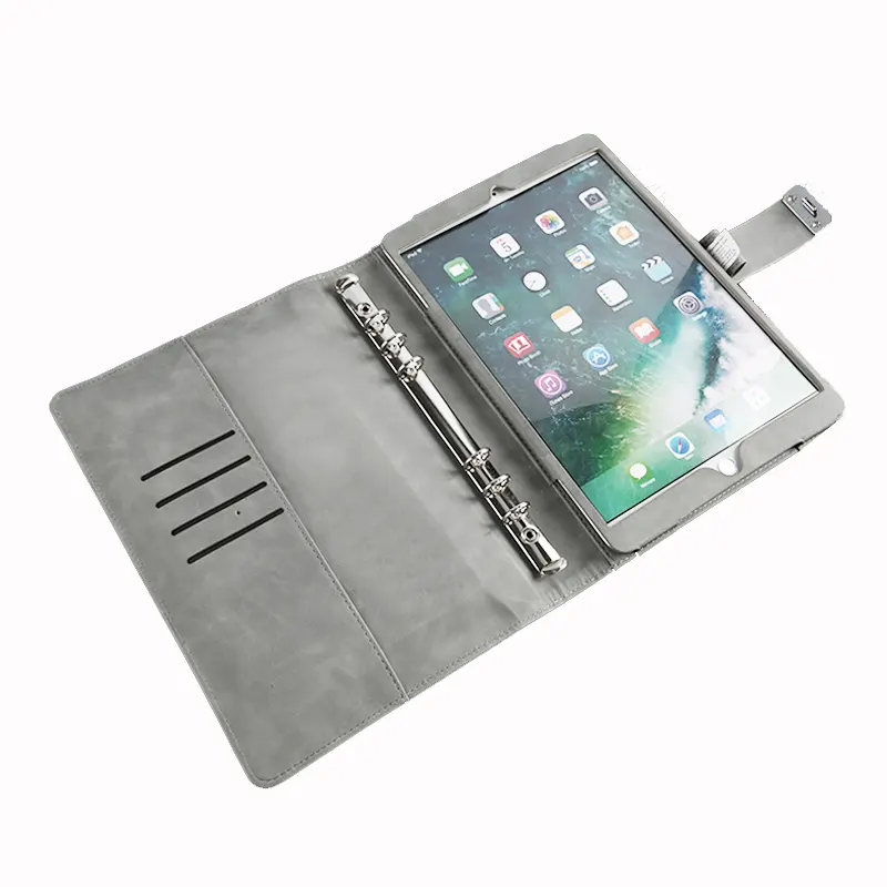 Folio kapak PU Pad kılıf özel akıllı iPad kılıfları deri su geçirmez Tablet kılıfı kapak iPad için