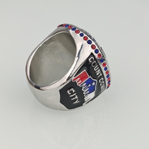Nuovo Design anelli da calcio bandiera americana anello campionato personalizzato piccola lega per squadra diversa - Product Image 3